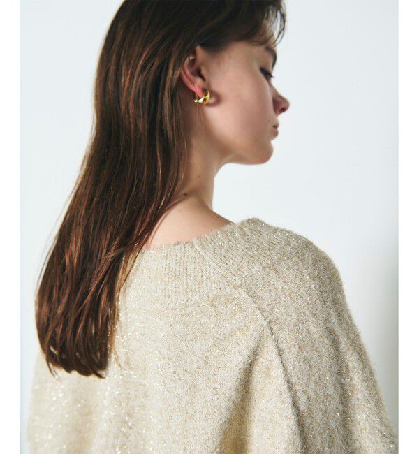 Diagram「ラメVネックニットトップ」|ニット・セーター|