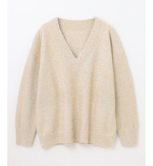 Diagram「ラメVネックニットトップ」|ニット・セーター|