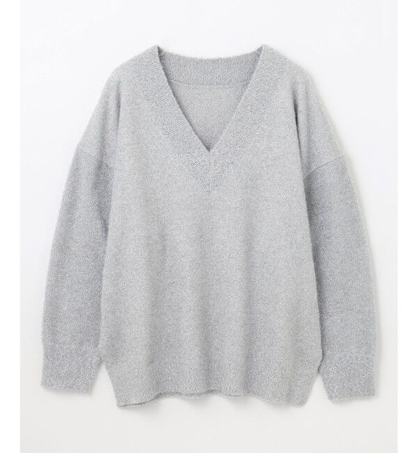 Diagram「ラメVネックニットトップ」|ニット・セーター|