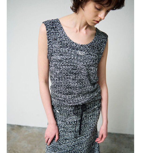 Grace Class「ネップツイードニットノースリーブ」|その他|