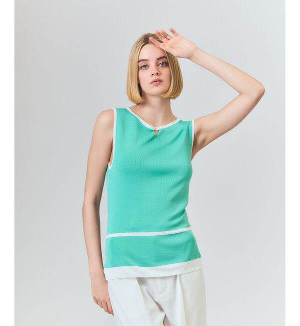 Grace Class「ラインニットノースリーブ」|その他|