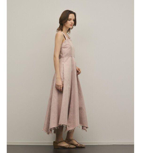 GRACE CONTINENTAL「ハンカチーフヘムデニムワンピース」|ワンピース|