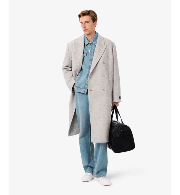 LACOSTE「バックワニロゴデニムジャケット」|デニムジャケット|