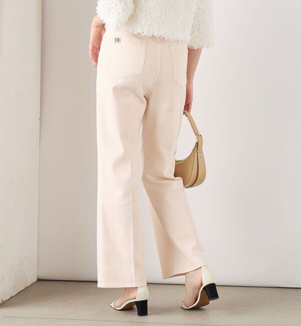 Rie Miller「【RM denim】センタープレスハイウエストデニム」|デニム|