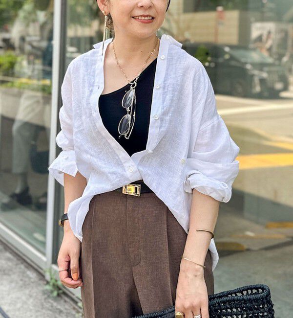 NOLLEY'S「◇【WEB限定】アシンメトリーカップ付きタンクトップ」|タンクトップ|