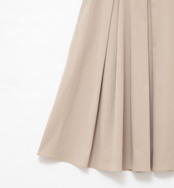 NOLLEY'S sophi「【追加】ウォッシャブルタフタタックフレアスカート」|フレア|