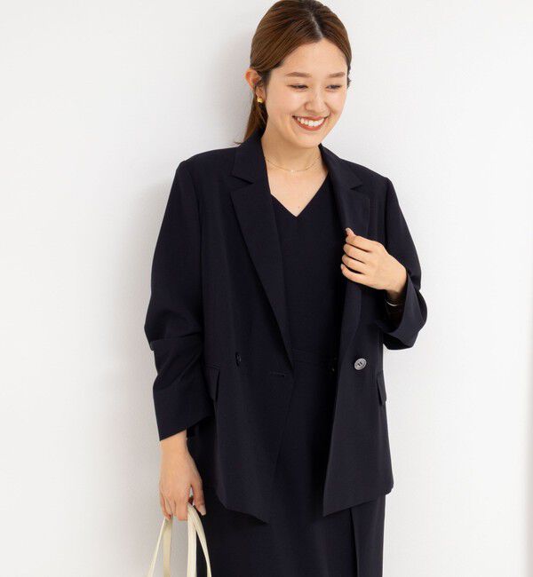 NOLLEY'S「ウォッシャブルエコボイルテーラードジャケット」|テーラードジャケット|