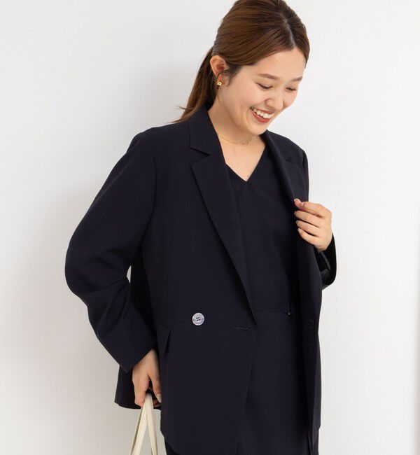 NOLLEY'S「ウォッシャブルエコボイルテーラードジャケット」|テーラードジャケット|