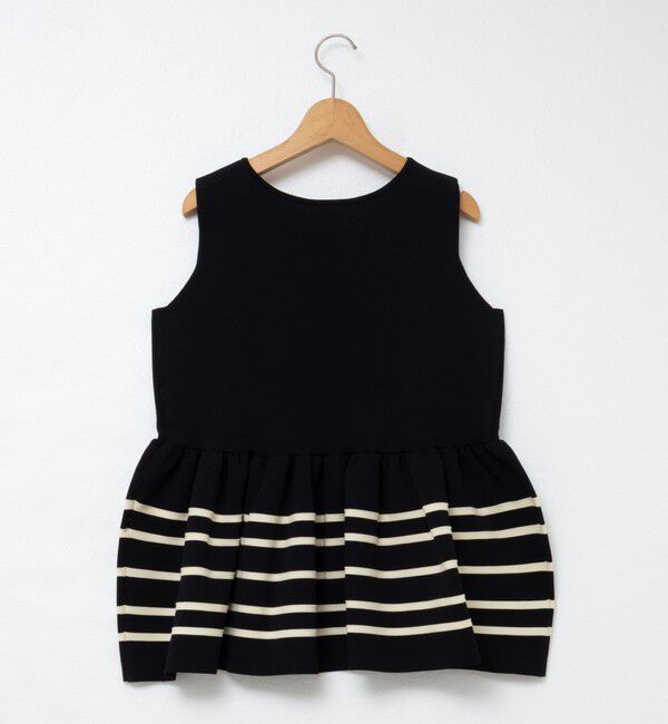 NOLLEY'S「《セットアップ対応》ミラノリブペプラムプルオーバーニット」|ニット・セーター|