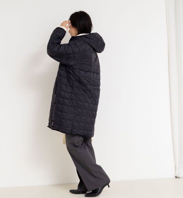 NOLLEY'S「◇【WEB限定】【TAION/タイオン】別注ボア&times;ダウンフードコート(リバーシブル) 」|ダウン|