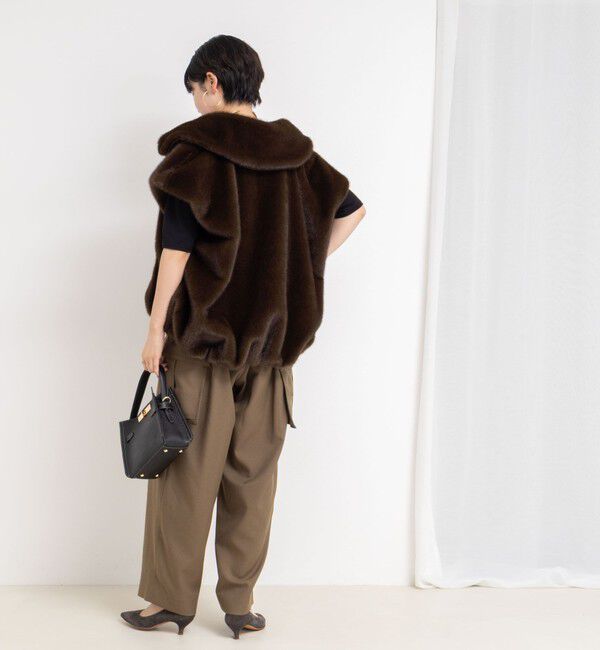 Rie Miller「《セットアップ対応》ウォッシャブルソフトカーゴパンツ」|カーゴ|