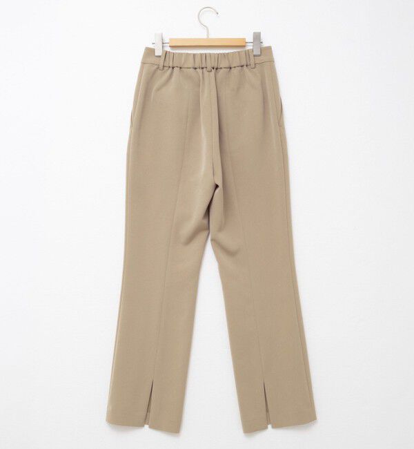 NOLLEY'S「《セットアップ対応》ウォッシャブルストレッチギャババックスリットパンツ」|その他|