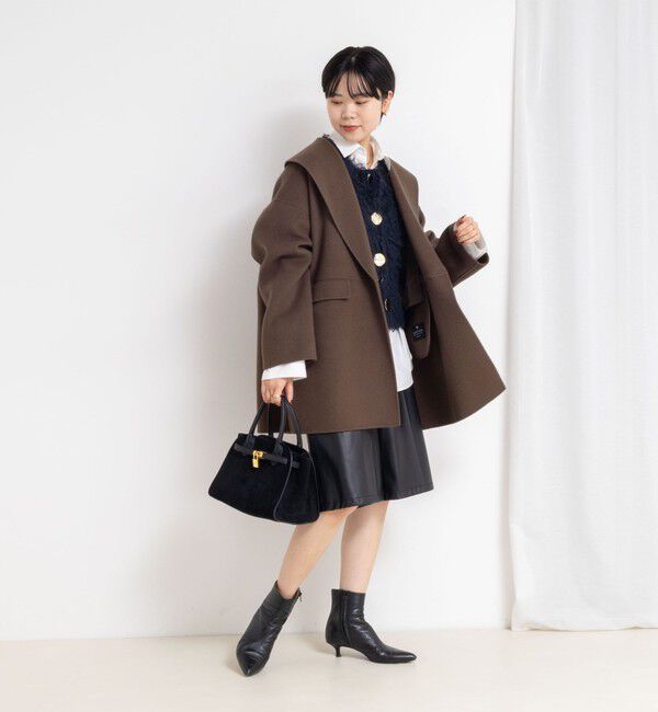 NOLLEY'S sophi「SUPER140リバーショールコート」|その他|