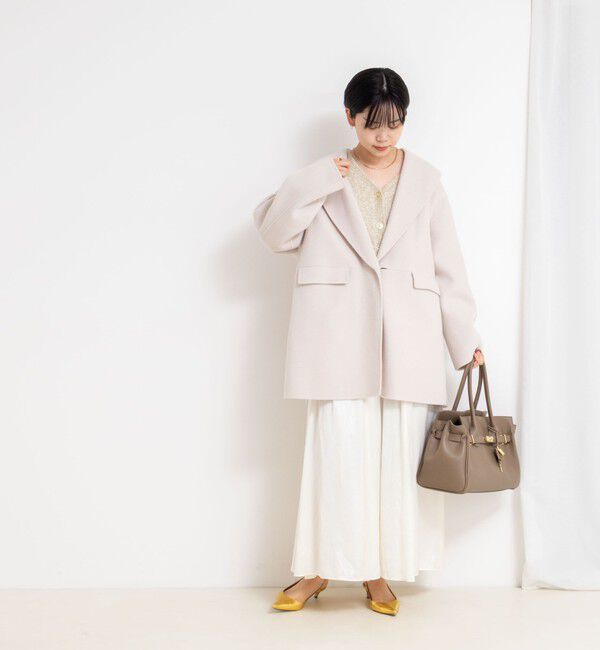 NOLLEY'S sophi「SUPER140リバーショールコート」|その他|