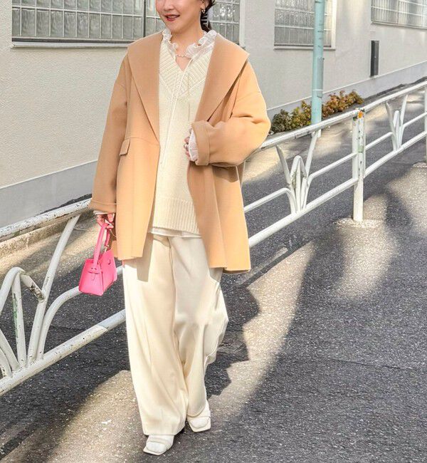 NOLLEY'S sophi「SUPER140リバーショールコート」|その他|