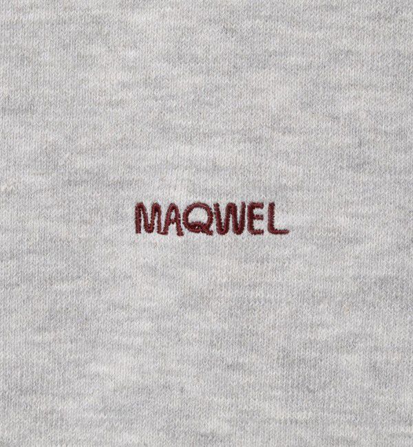 MAQWEL「【MAQWEL/マクウェル】スウェットライクニット」|ニット・セーター|