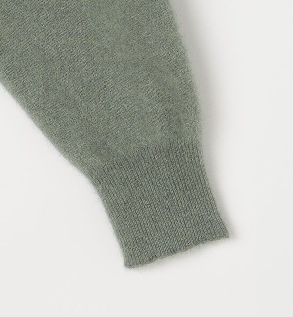 NOLLEY'S「《手洗い可能》ウォッシャブルヘアリーショート丈プルオーバー」|ニット・セーター|