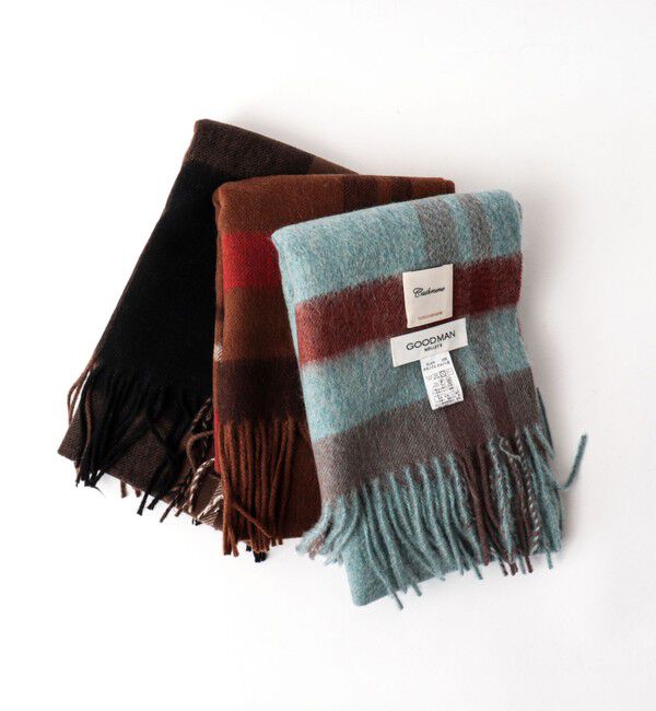 NOLLEY'S goodman「カシミヤチェックマフラー30」|ストール|