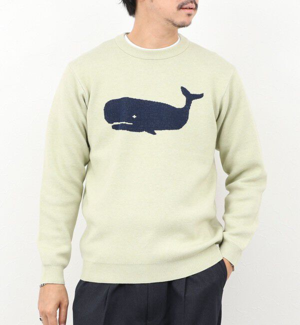 NOLLEY'S goodman「クジラWJQ ダブルジャカードニット 25AW」|ニット・セーター|