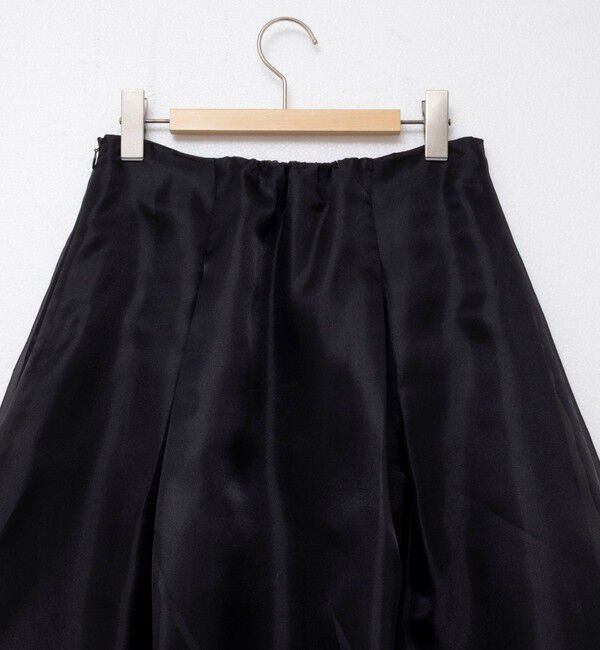 NOLLEY'S「ウォッシャブルオーガンジーフレアスカート」|フレア|