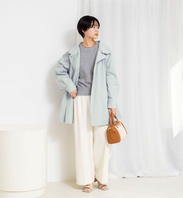 NOLLEY'S sophi「ウォッシャブルWウエストワイドパンツ」|その他|