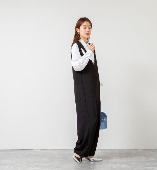 NOLLEY'S「ウォッシャブル袖リボン付きボリュームシャツ」|シャツ・ブラウス|