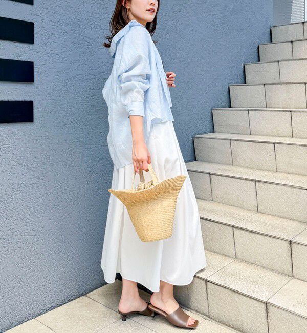 NOLLEY'S「MY STANDARD マルチWAYリネンショートシャツ」|シャツ・ブラウス|