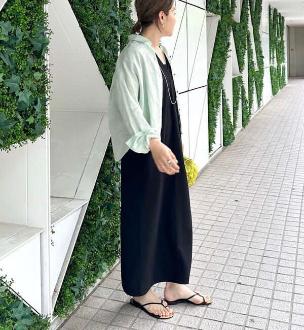 NOLLEY'S「MY STANDARD マルチWAYリネンショートシャツ」|シャツ・ブラウス|