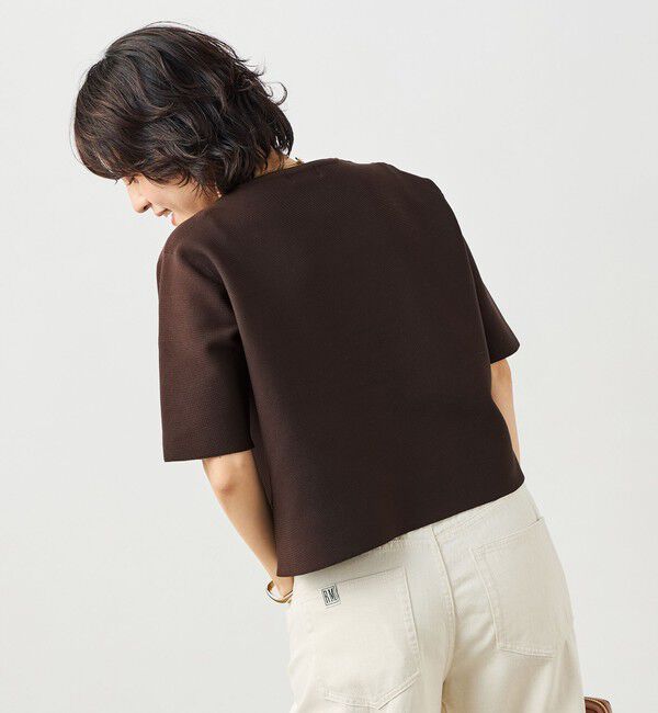 NOLLEY'S「《手洗い可能》ホールガーメントニットＴ」|ニット・セーター|