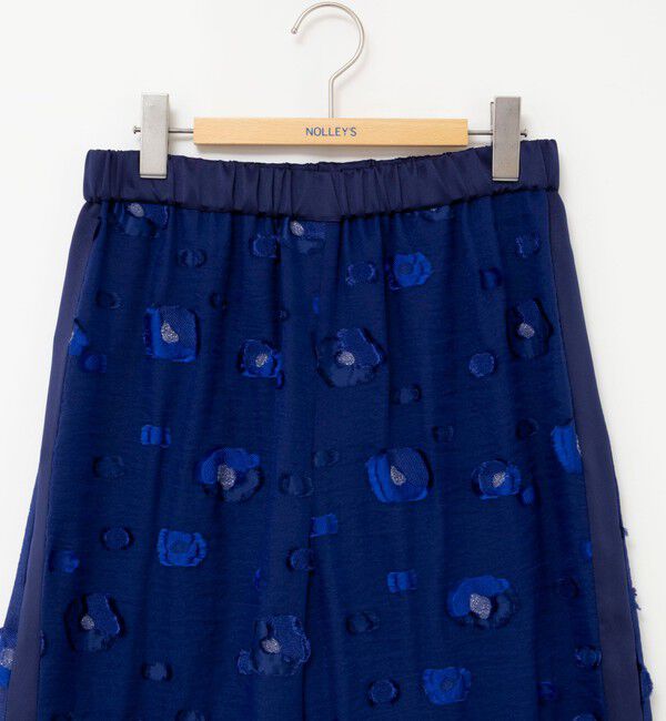 NOLLEY'S「《セットアップ対応》【KIRYU】 MIXウォッシャブルフラワー柄ジャガードパンツ」|その他|