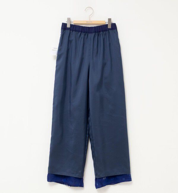 NOLLEY'S「《セットアップ対応》【KIRYU】 MIXウォッシャブルフラワー柄ジャガードパンツ」|その他|