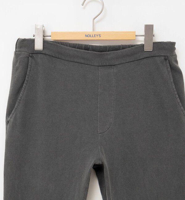 NOLLEY'S「ウォッシャブルピグメント加工フレアカットソーパンツ」|チノ|