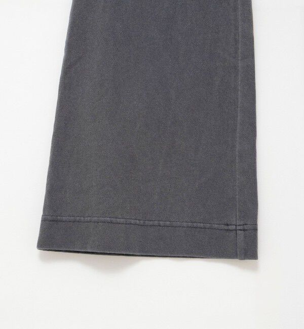 NOLLEY'S「ウォッシャブルピグメント加工フレアカットソーパンツ」|チノ|