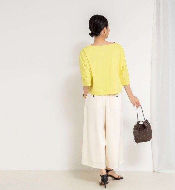 NOLLEY'S「ウォッシャブルドルマンTシャツ」|Tシャツ・カットソー|