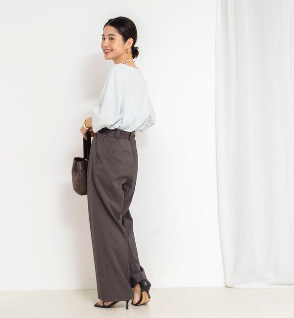 NOLLEY'S「ウォッシャブルドルマンTシャツ」|Tシャツ・カットソー|