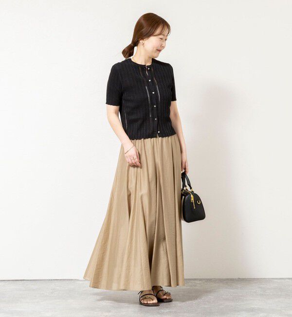 NOLLEY'S sophi「【WALANCE/ワランス】paper rib knit 2way tops」|カーディガン|