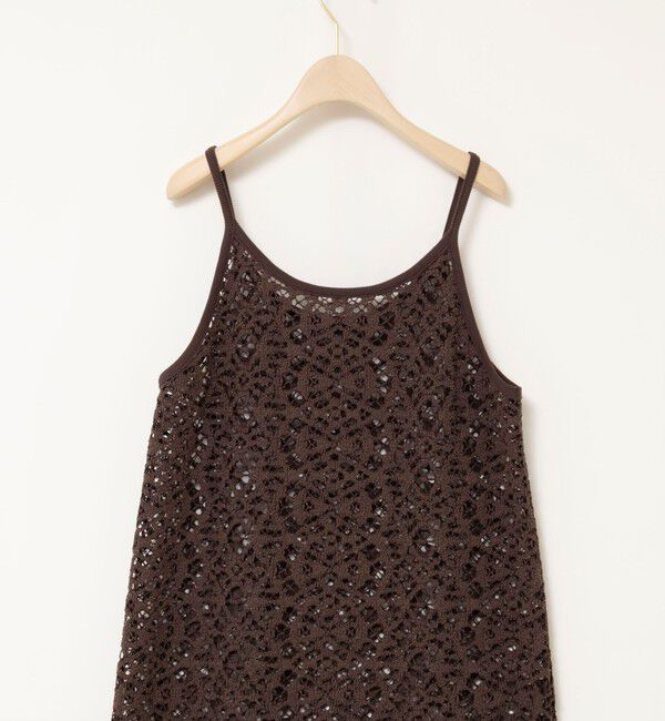 NOLLEY'S sophi「ウォッシャブルクロッシェレースキャミワンピース」|ワンピース|