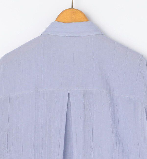 NOLLEY'S「ウォッシャブルキャッチワッシャーシアーシャツ」|シャツ・ブラウス|