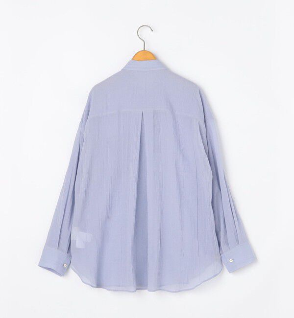 NOLLEY'S「ウォッシャブルキャッチワッシャーシアーシャツ」|シャツ・ブラウス|