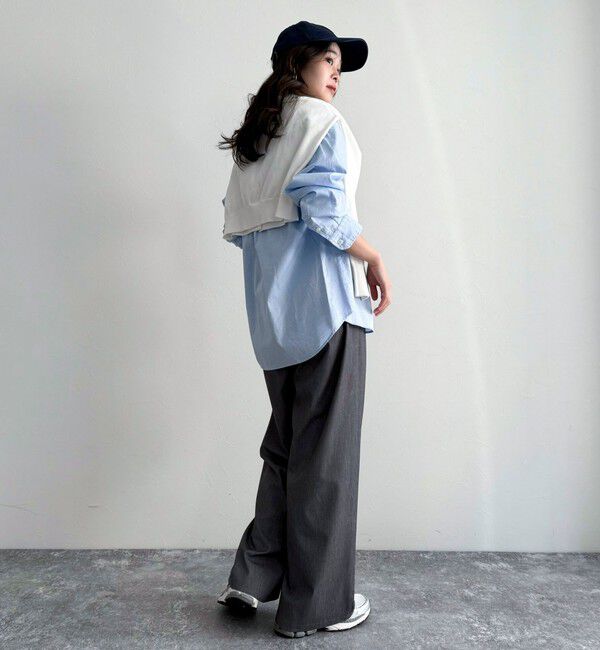 fredy emue「FR刺繍オックスコンパクトシャツ」|シャツ・ブラウス|