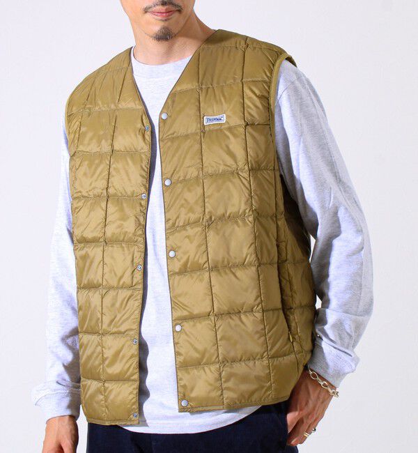 GLOSTER「【UNISEX/4サイズ/6色展開】FREDYMAC別注 TAION ベーシックインナーダウンベスト」|ダウンベスト・ベスト|