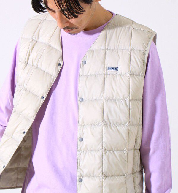 GLOSTER「【UNISEX/4サイズ/6色展開】FREDYMAC別注 TAION ベーシックインナーダウンベスト」|ダウンベスト・ベスト|