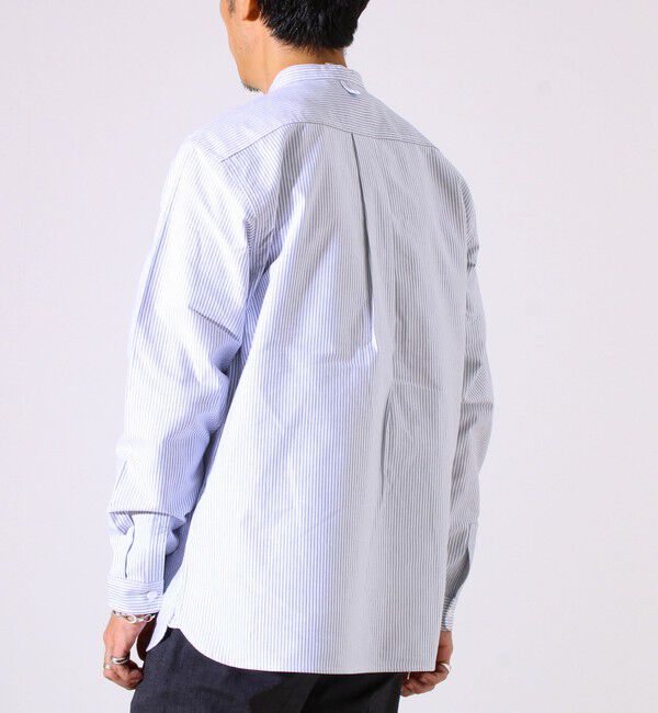 GLOSTER「【シーズンレス】【GEVACO】オックスバンドカラーシャツ」|シャツ・ブラウス|