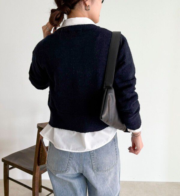 fredy emue「【@sora_522m企画】ウール混天竺カーディガン」|カーディガン|