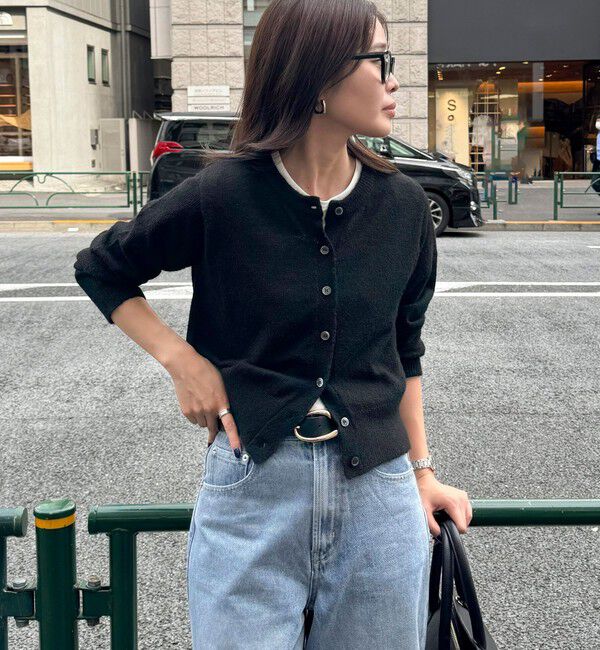 fredy emue「【@sora_522m企画】ウール混天竺カーディガン」|カーディガン|