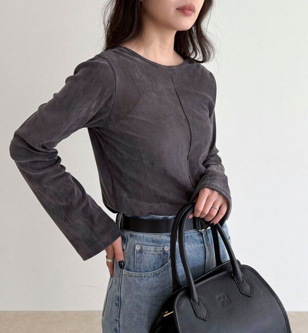 fredy emue「シアーフロッキーフレアスリーブプルオーバー」|Tシャツ・カットソー|