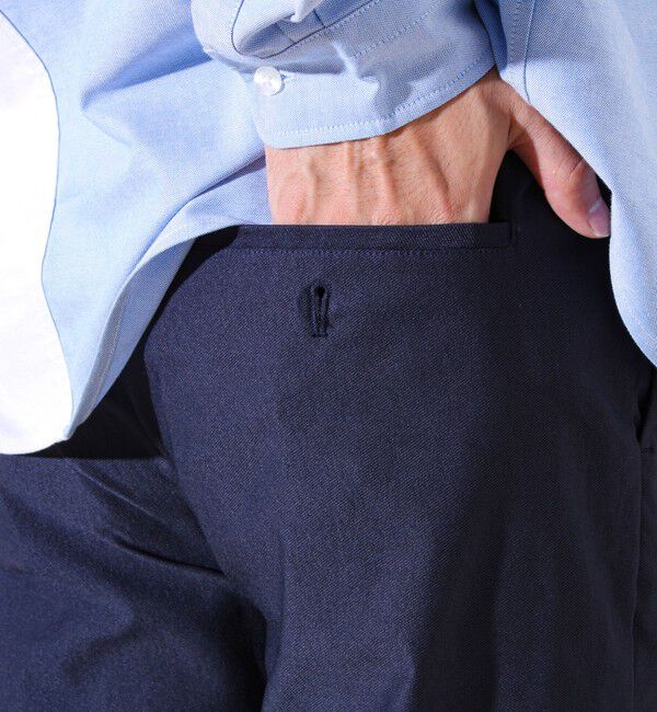 GLOSTER「【大人の美脚パンツ/S～XL展開】ミラクルストレッチ イージーパンツ」|チノ|