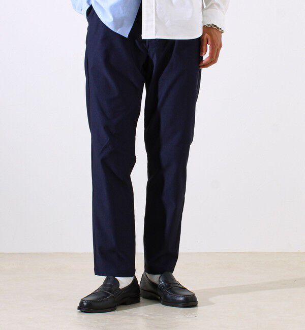 GLOSTER「【大人の美脚パンツ/S～XL展開】ミラクルストレッチ イージーパンツ」|チノ|