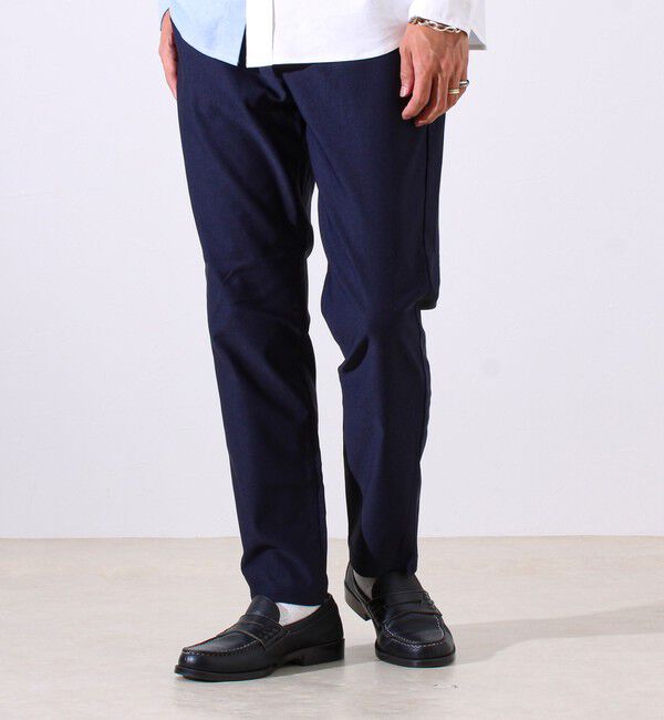 GLOSTER「【大人の美脚パンツ/S～XL展開】ミラクルストレッチ イージーパンツ」|チノ|