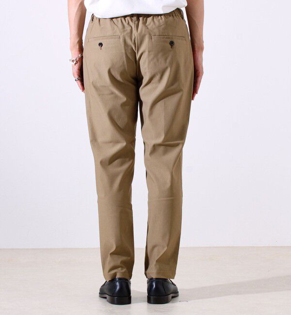 GLOSTER「【大人の美脚パンツ/S～XL展開】ミラクルストレッチ イージーパンツ」|チノ|
